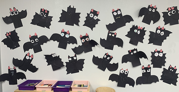 Bat Craft Wall Display