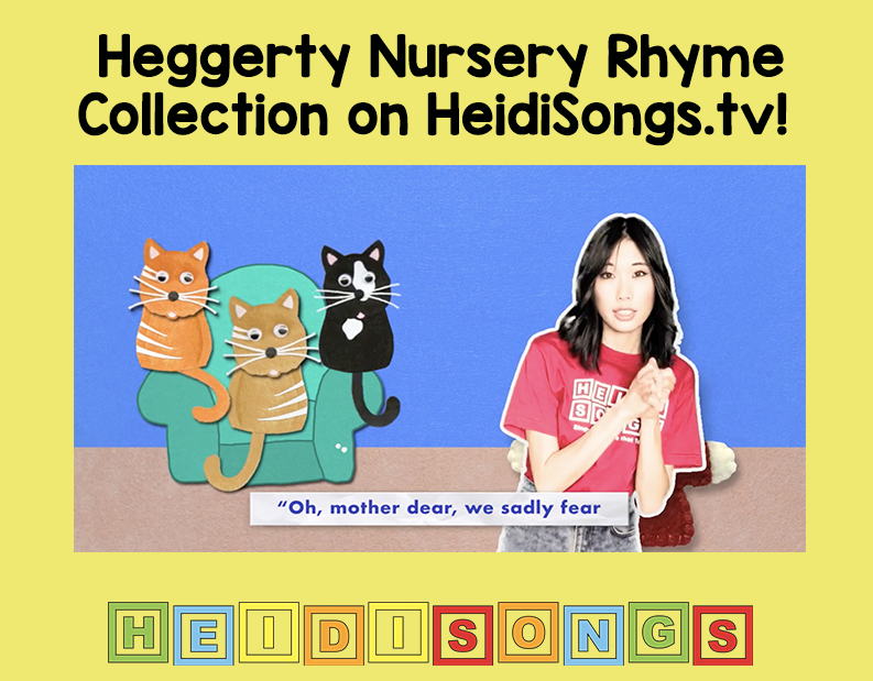 Heggerty Nursery Rhyme Collection on HeidiSongs.tv