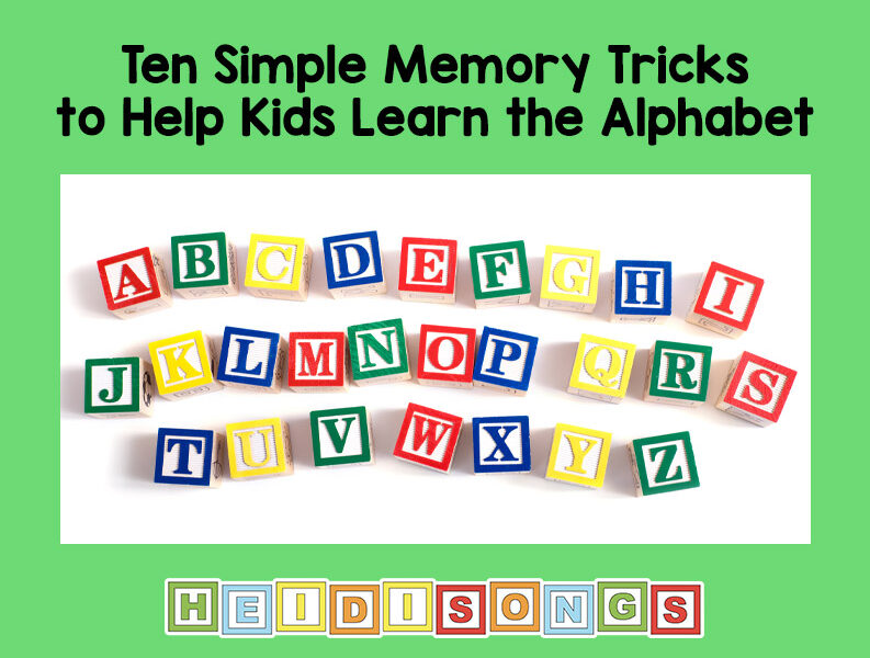 Ten Simple Memory Tricks to Help Kids Learn the Alphabet
